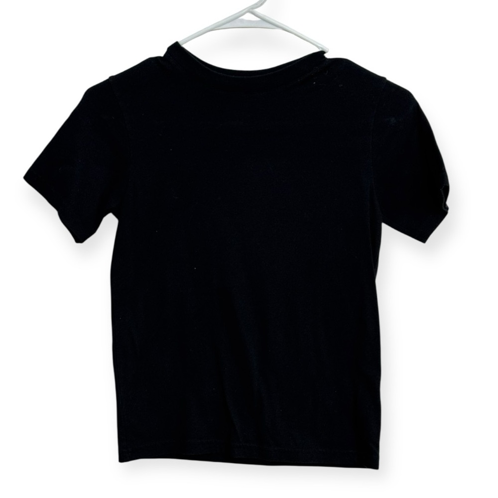 Cat & Jack Boys Black Short Sleeve Tee S6/7